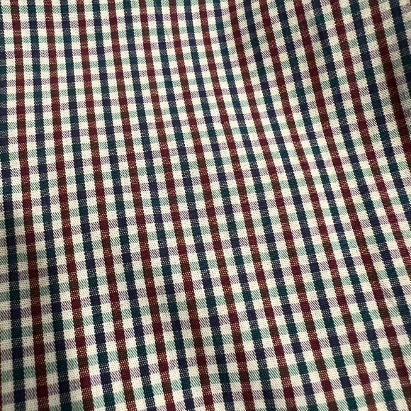 Lawrence Hunt Men’s Plaid Button Up Collared Shirt - Picture 9 of 9
